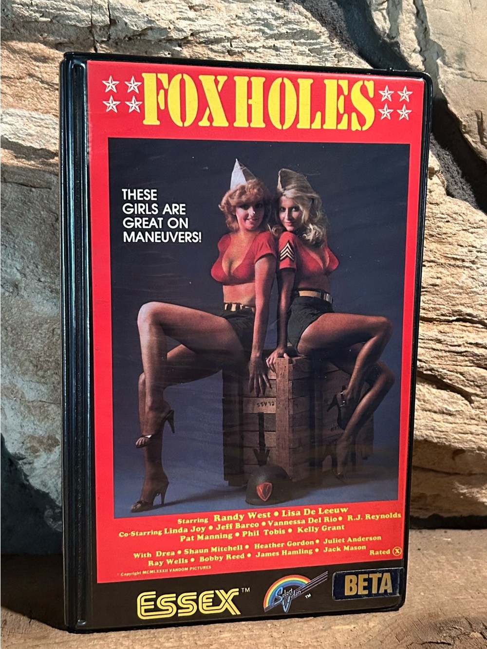 1982 Essex Video Foxholes RARE Beta Version - VGC